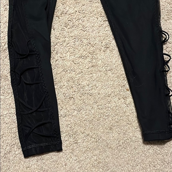 VS Black Mesh Leggings - Picture 2 of 2